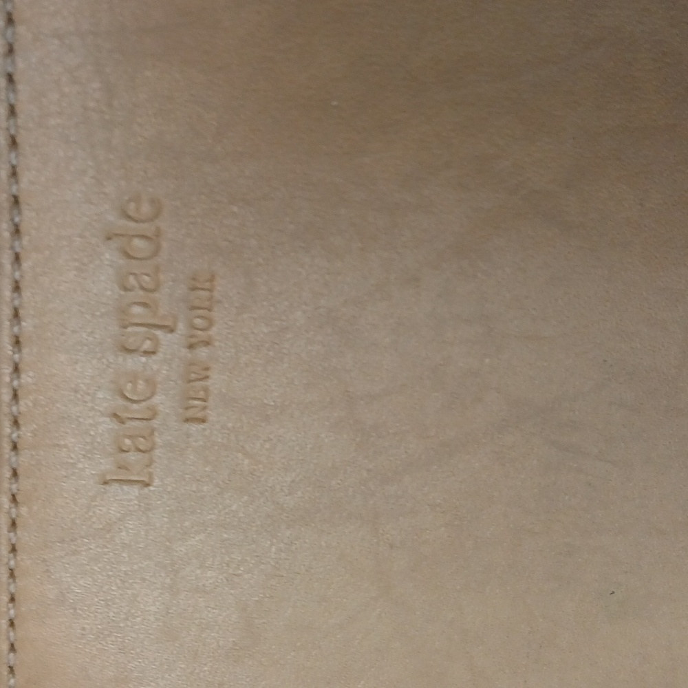 Kate Spade New York Tri-fold Cream Wallet - Picture 8 of 10